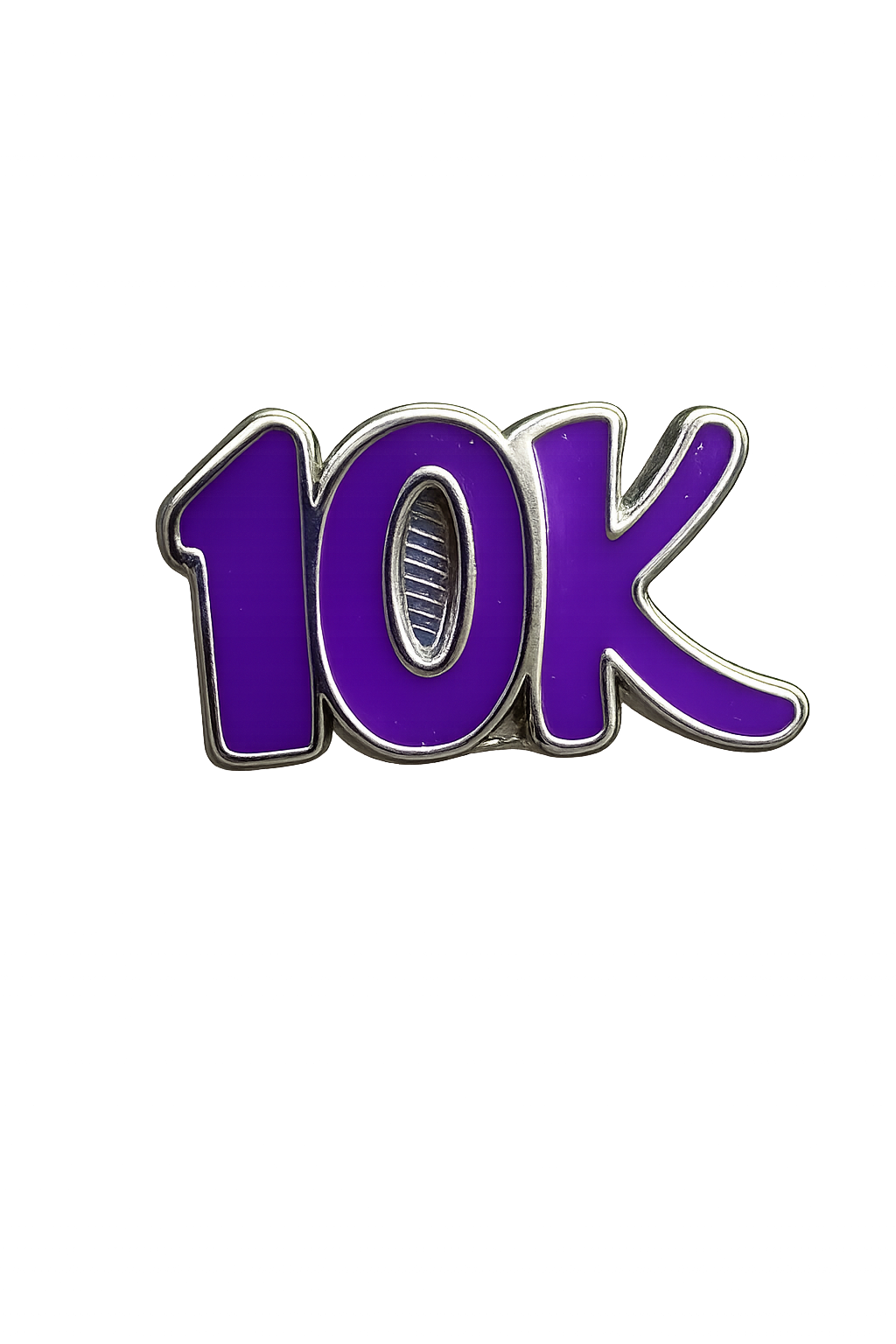 10K Shoe Charm - Purple