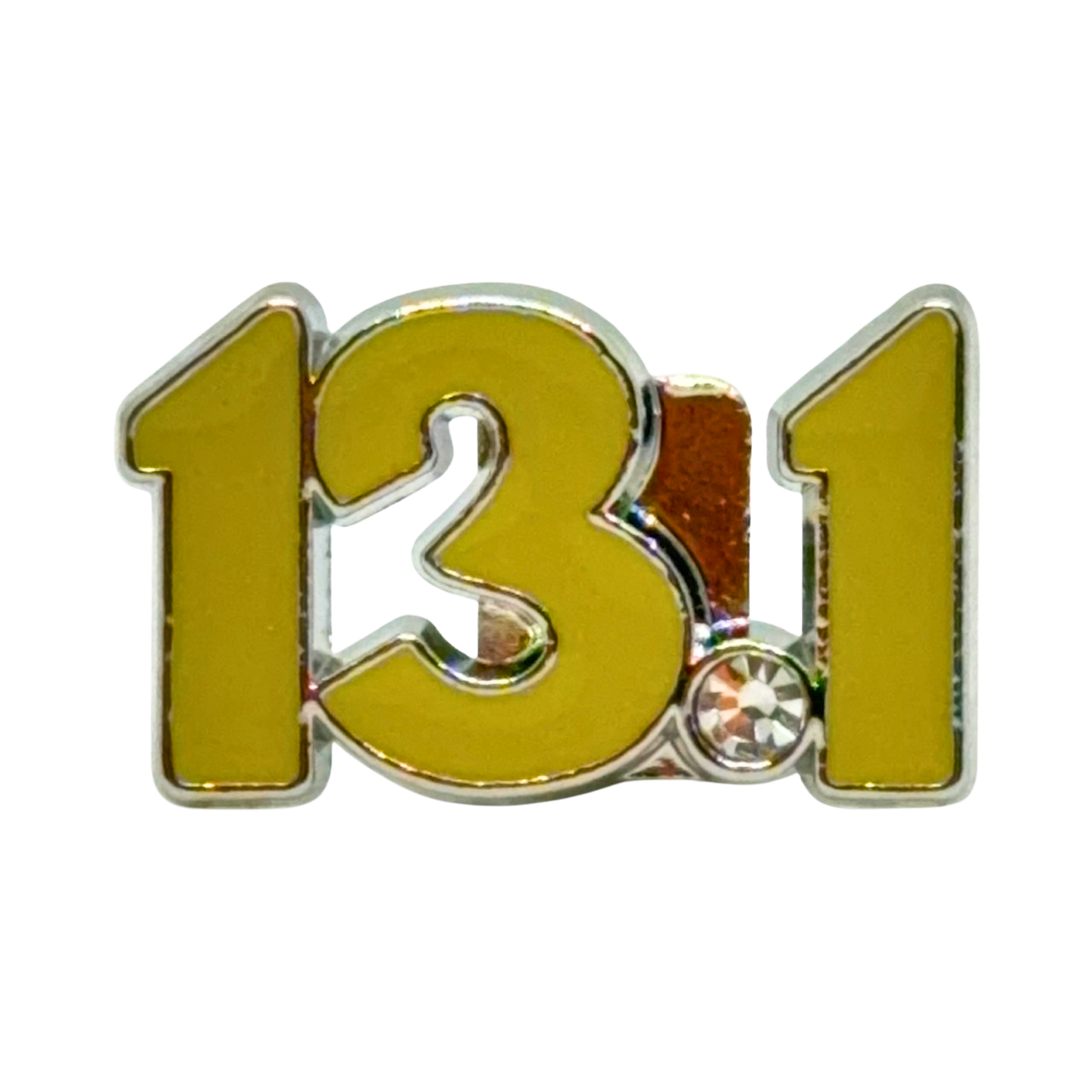 13.1 Half Marathon Light Yellow Shoelace Charm – Running Shoe Charm with Crystal | BeeCause Charms Sneaker Charms (Copy) (Copy) (Copy)