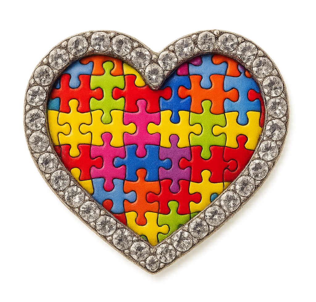 Autism Awareness Heart