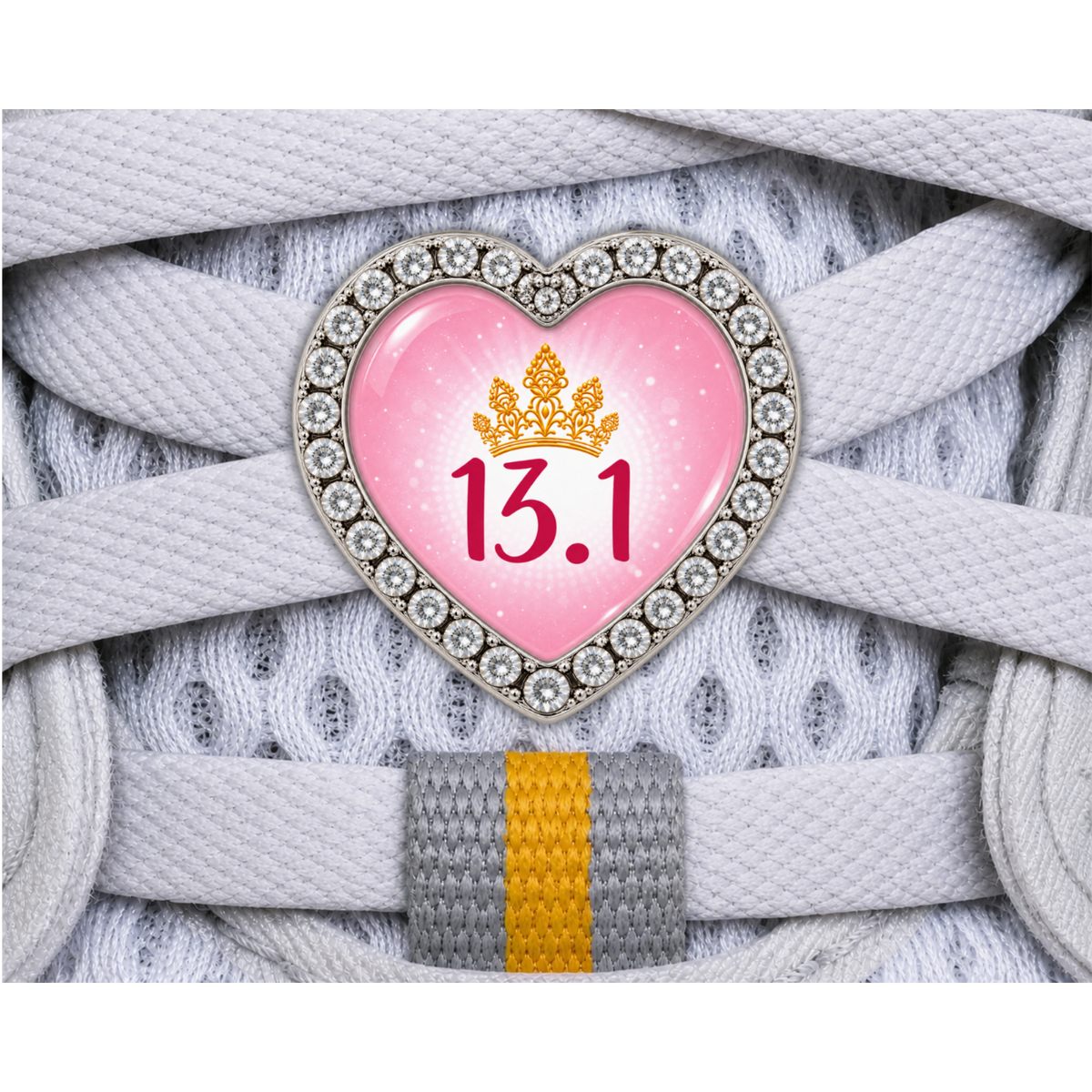 13.1 Princess Half Marathon Runner Shoelace Charm