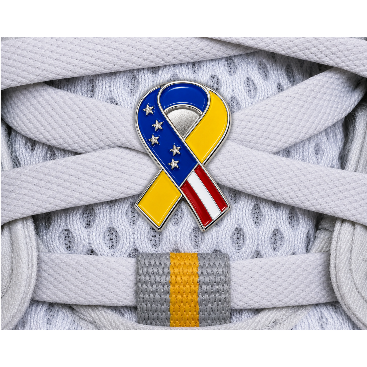 Cause + Awareness Ribbon Sneaker Charm