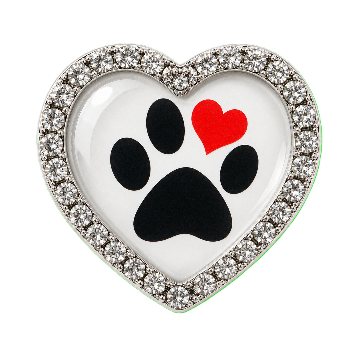Paw Print Sneaker Charm