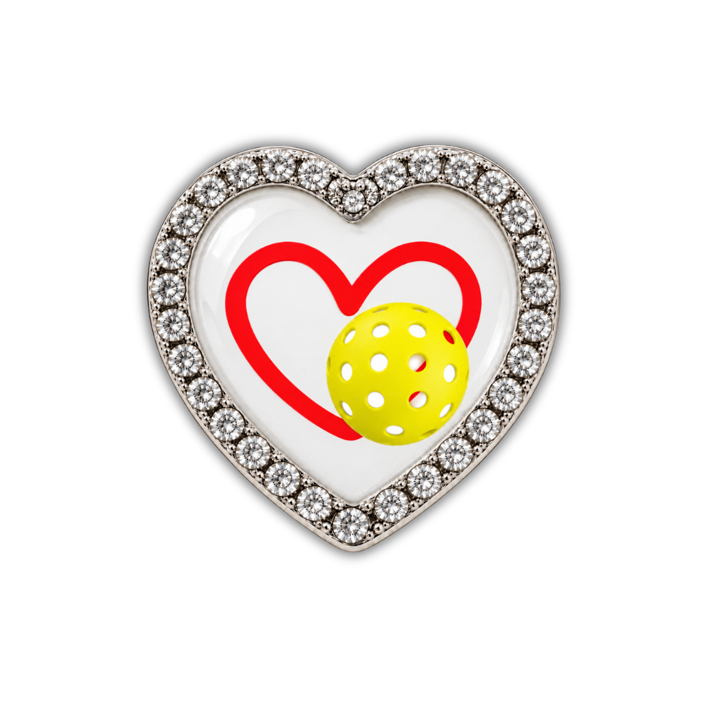 Pickleball Love Sneaker Charm