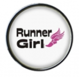 Runner Girl with Shoe Circle