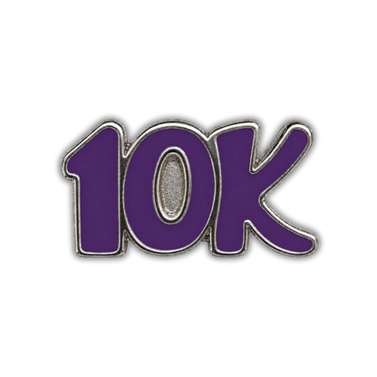 10K Race Distance Sneaker Charm
