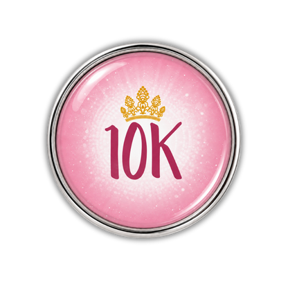 10K Princess Runner Shoelace Charm
