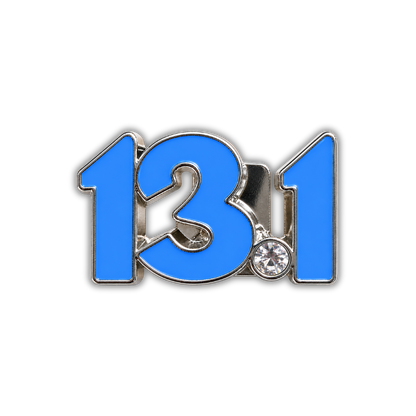 13.1 Half Marathon Distance Sneaker Charm