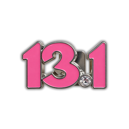 13.1 Half Marathon Distance Sneaker Charm