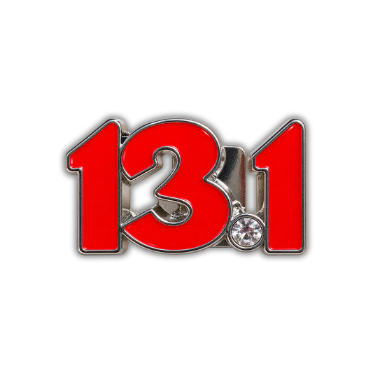 13.1 Half Marathon Distance Sneaker Charm