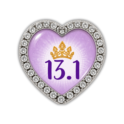 13.1 Princess Half Marathon Runner Shoelace Charm