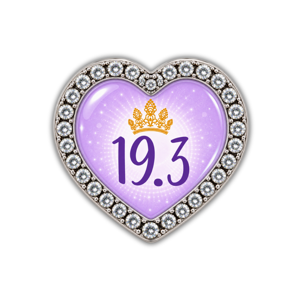 19.3 Princess Challenge Runner Shoelace Charm