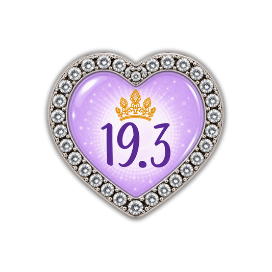 19.3 Princess Challenge Runner Shoelace Charm