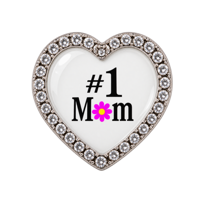 #1 Mom Sneaker Charm