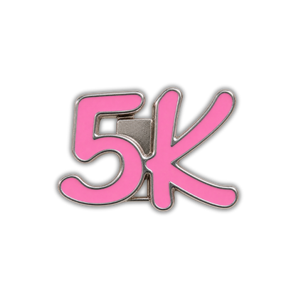 5K Race Distance Sneaker Charm