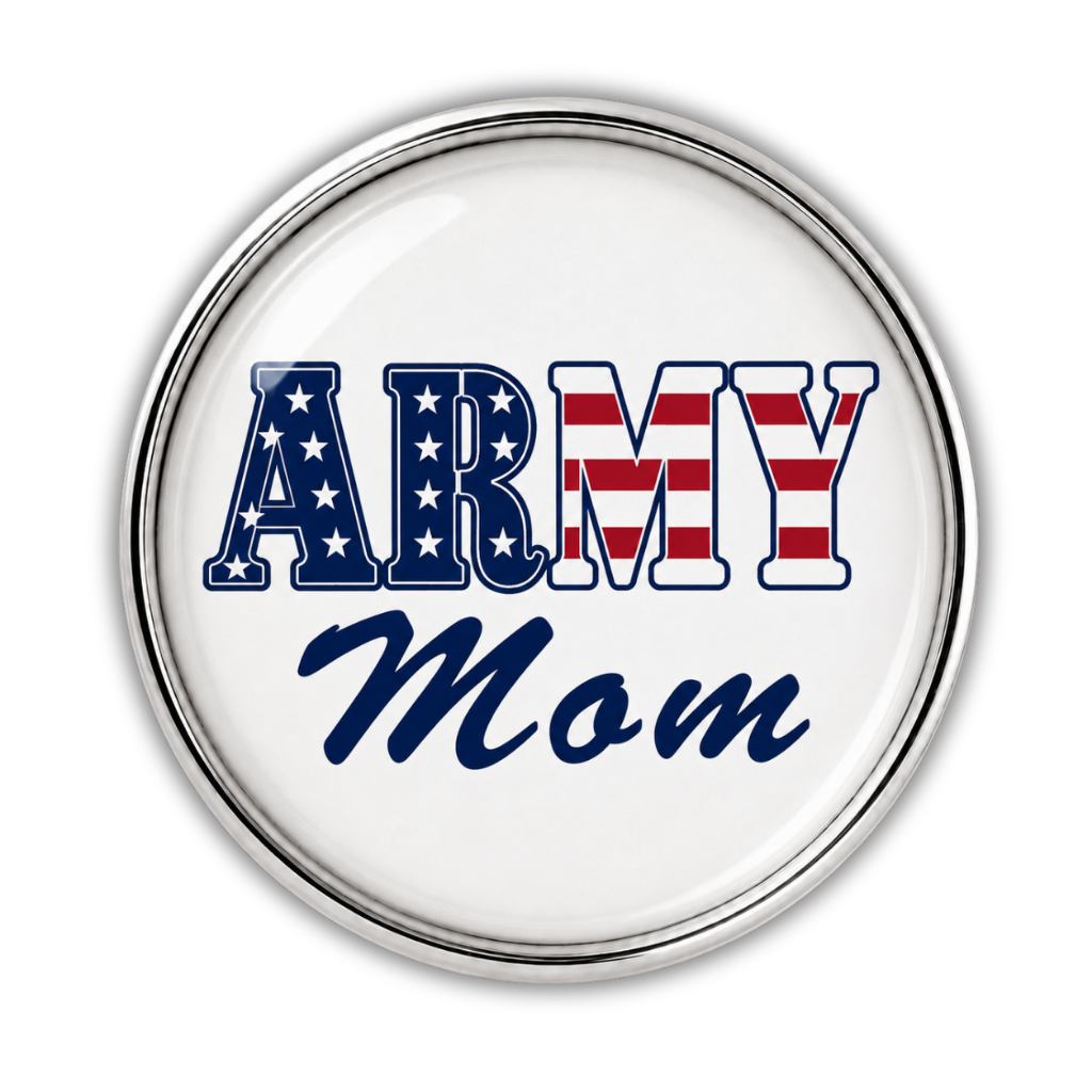 Army Mom Sneaker Charm