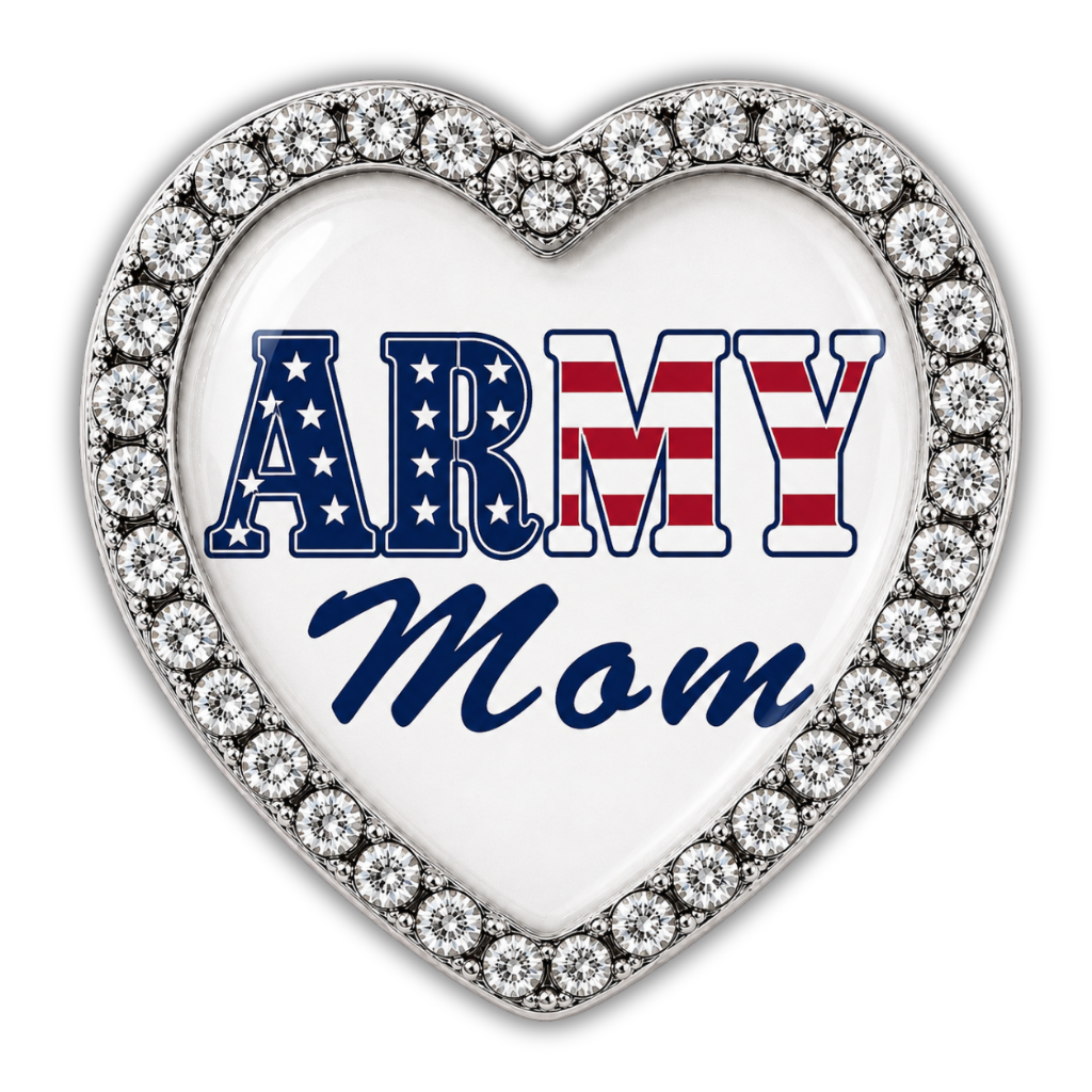 Army Mom Sneaker Charm