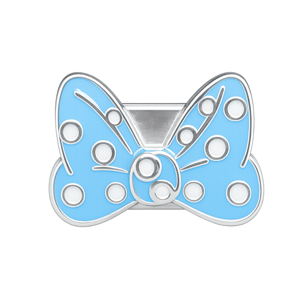 Practically Perfect Polka Dot Bow Sneaker Charm
