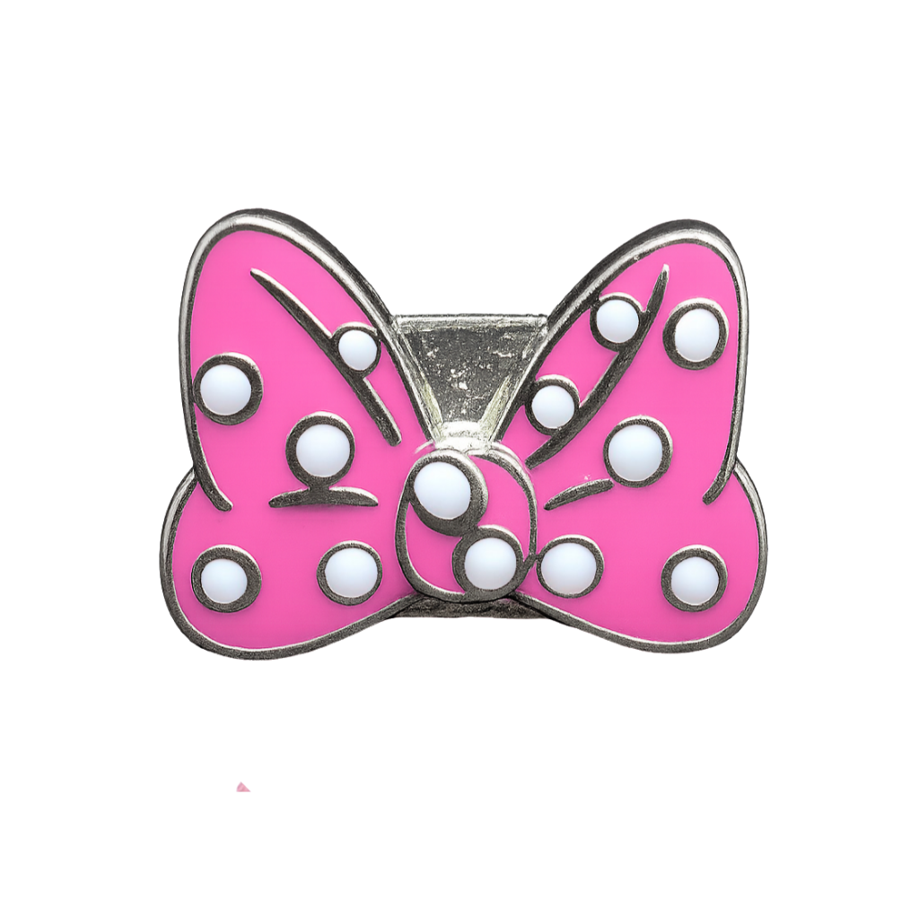 Practically Perfect Polka Dot Bow Sneaker Charm