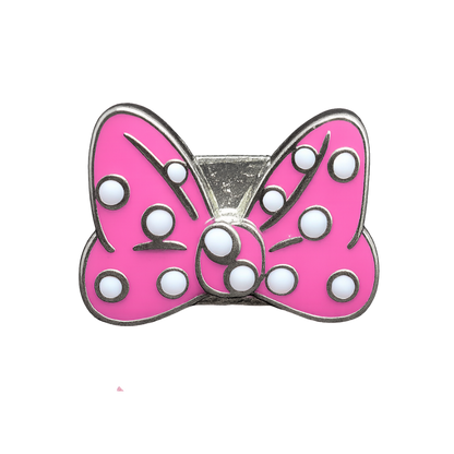 Practically Perfect Polka Dot Bow Sneaker Charm