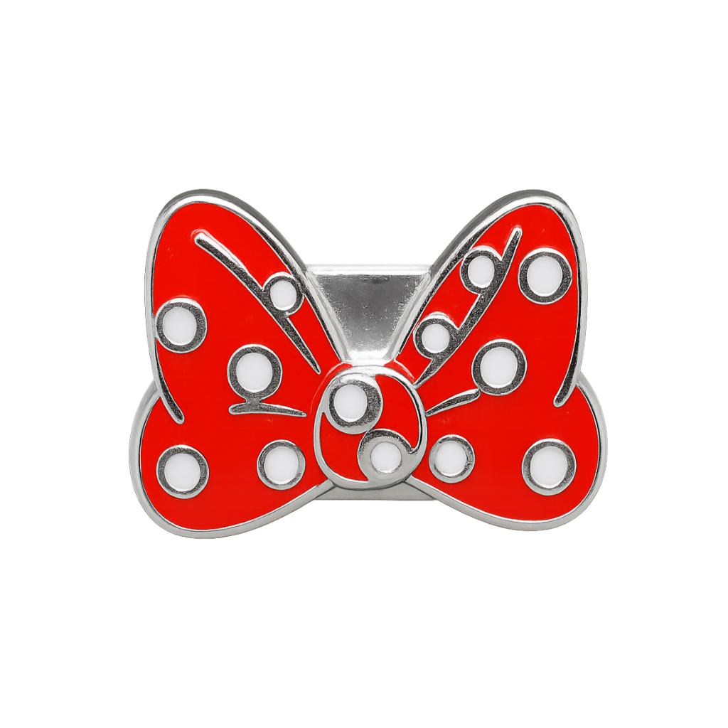 Practically Perfect Polka Dot Bow Sneaker Charm