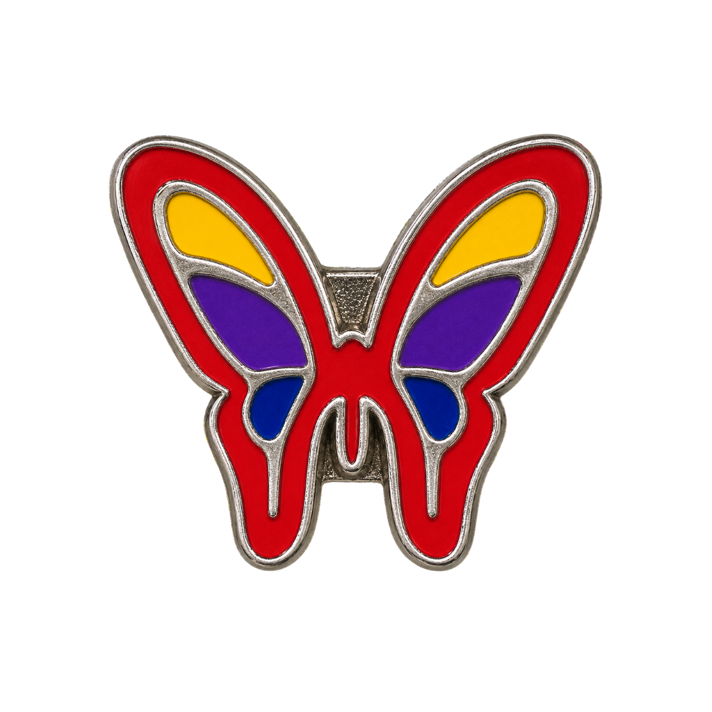 Butterfly Kisses Butterfly Sneaker Charm