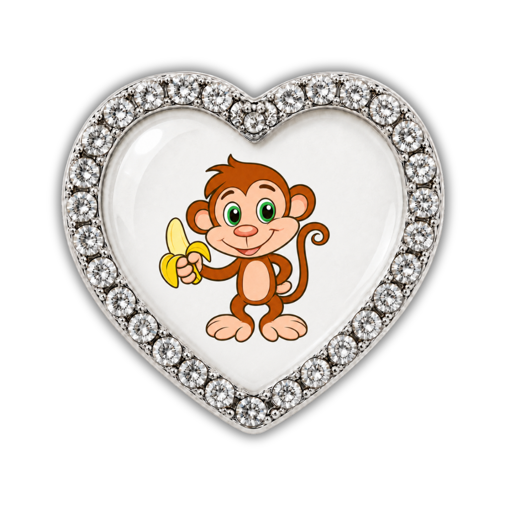 Monkey Sneaker Charm