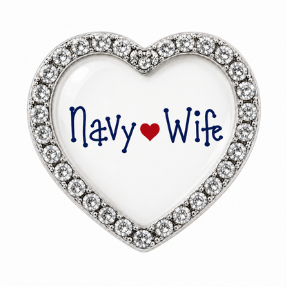 Navy Wife Sneaker Charm