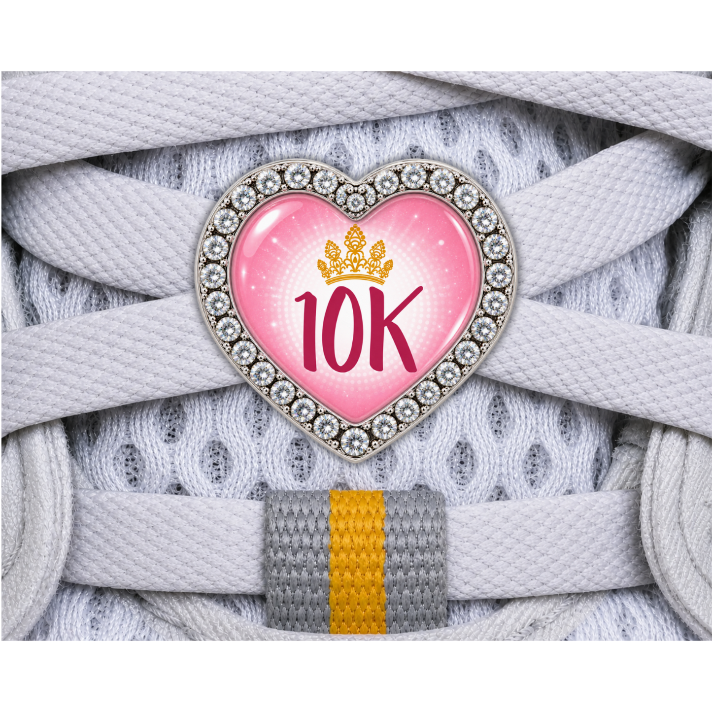 10K Princess Runner Shoelace Charm