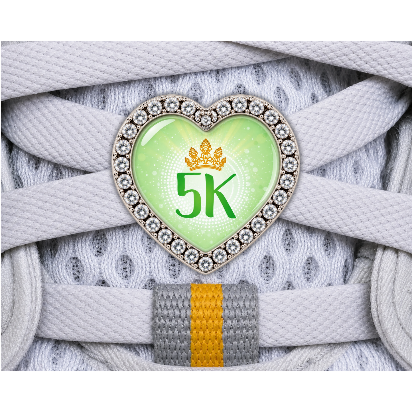 5K Princess Runner Shoelace Charm