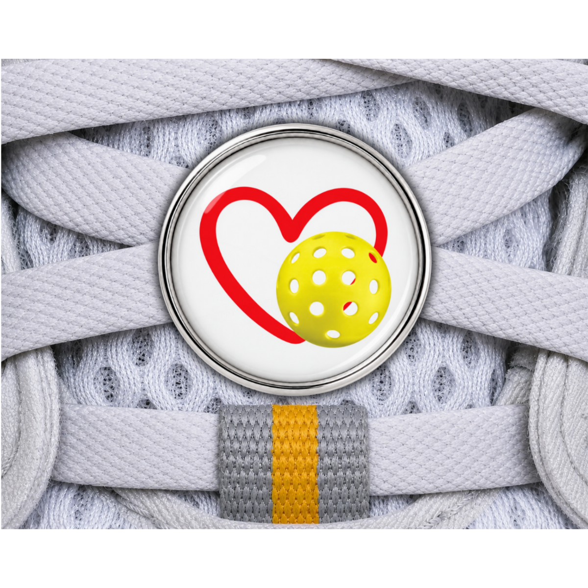 Pickleball Love Sneaker Charm