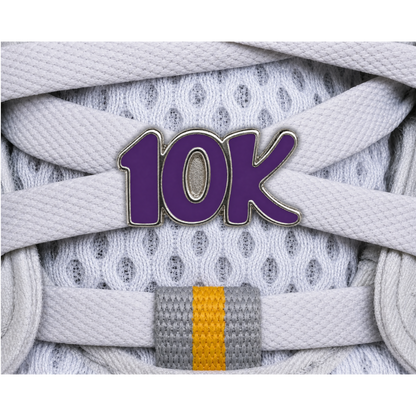10K Race Distance Sneaker Charm