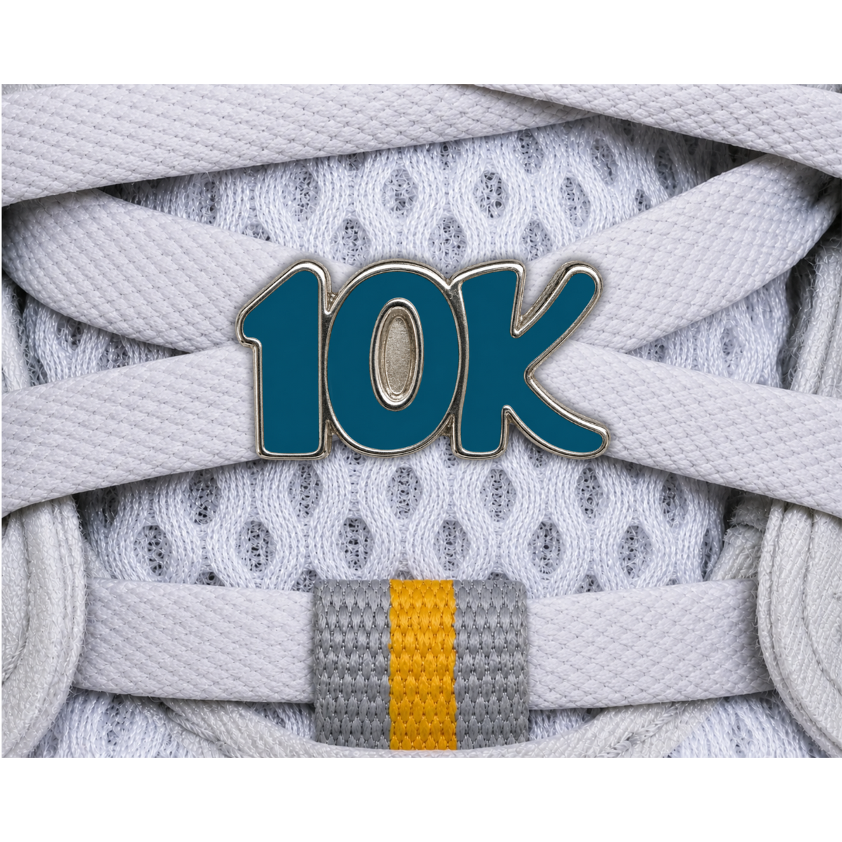 10K Race Distance Sneaker Charm