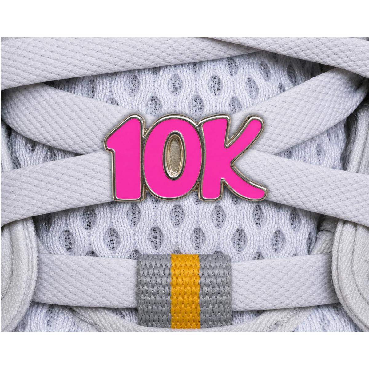 10K Race Distance Sneaker Charm