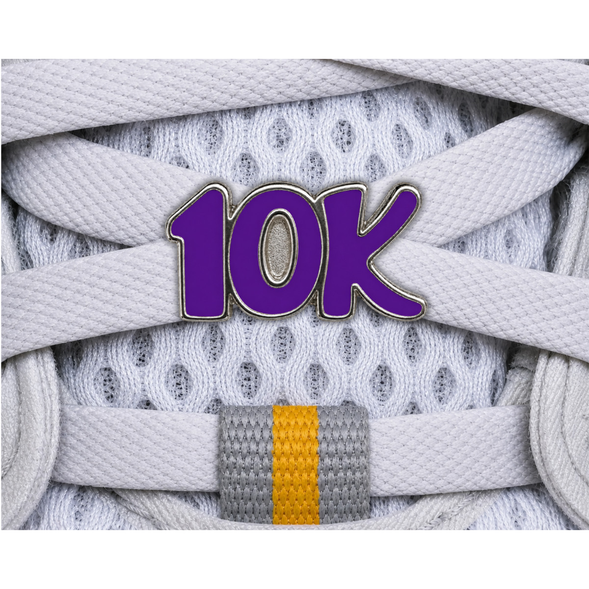 10K Race Distance Sneaker Charm