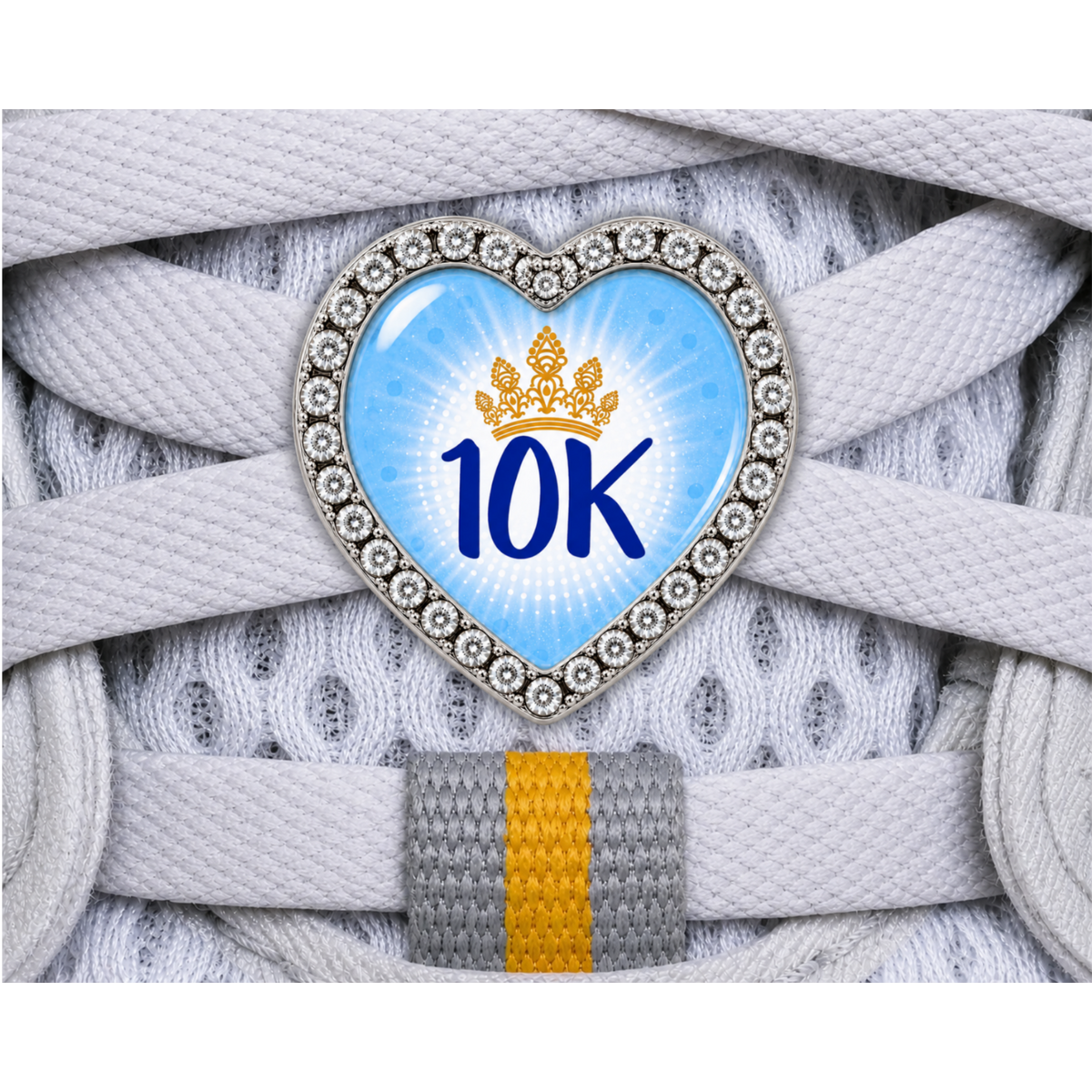 10K Princess Runner Shoelace Charm