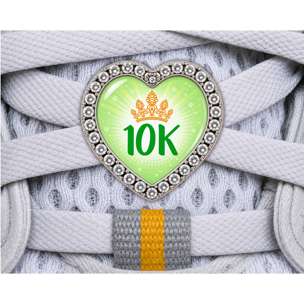 10K Princess Runner Shoelace Charm