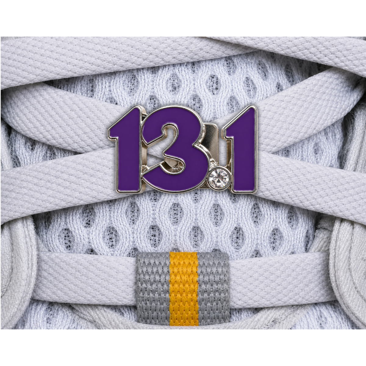13.1 Half Marathon Distance Sneaker Charm
