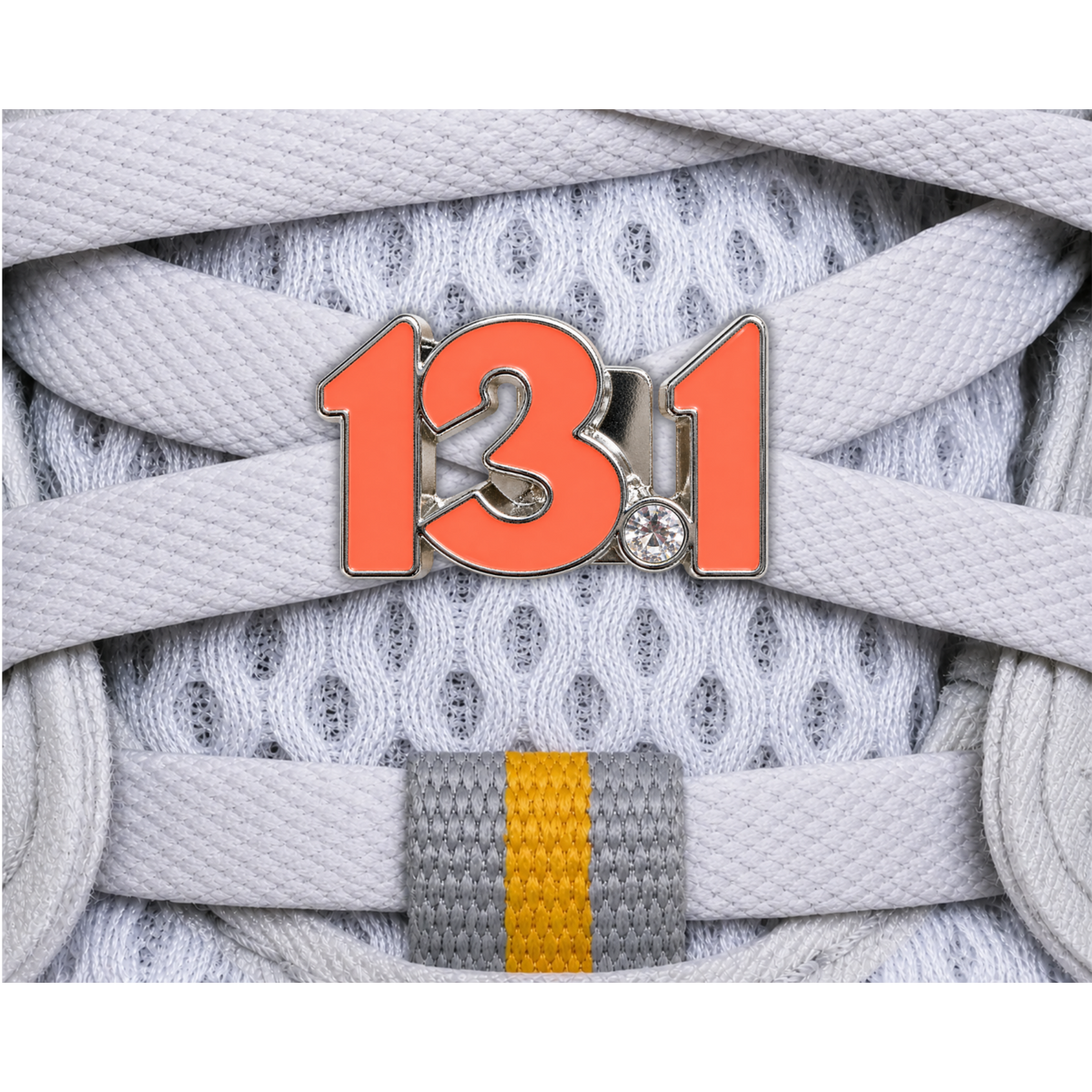 13.1 Half Marathon Distance Sneaker Charm