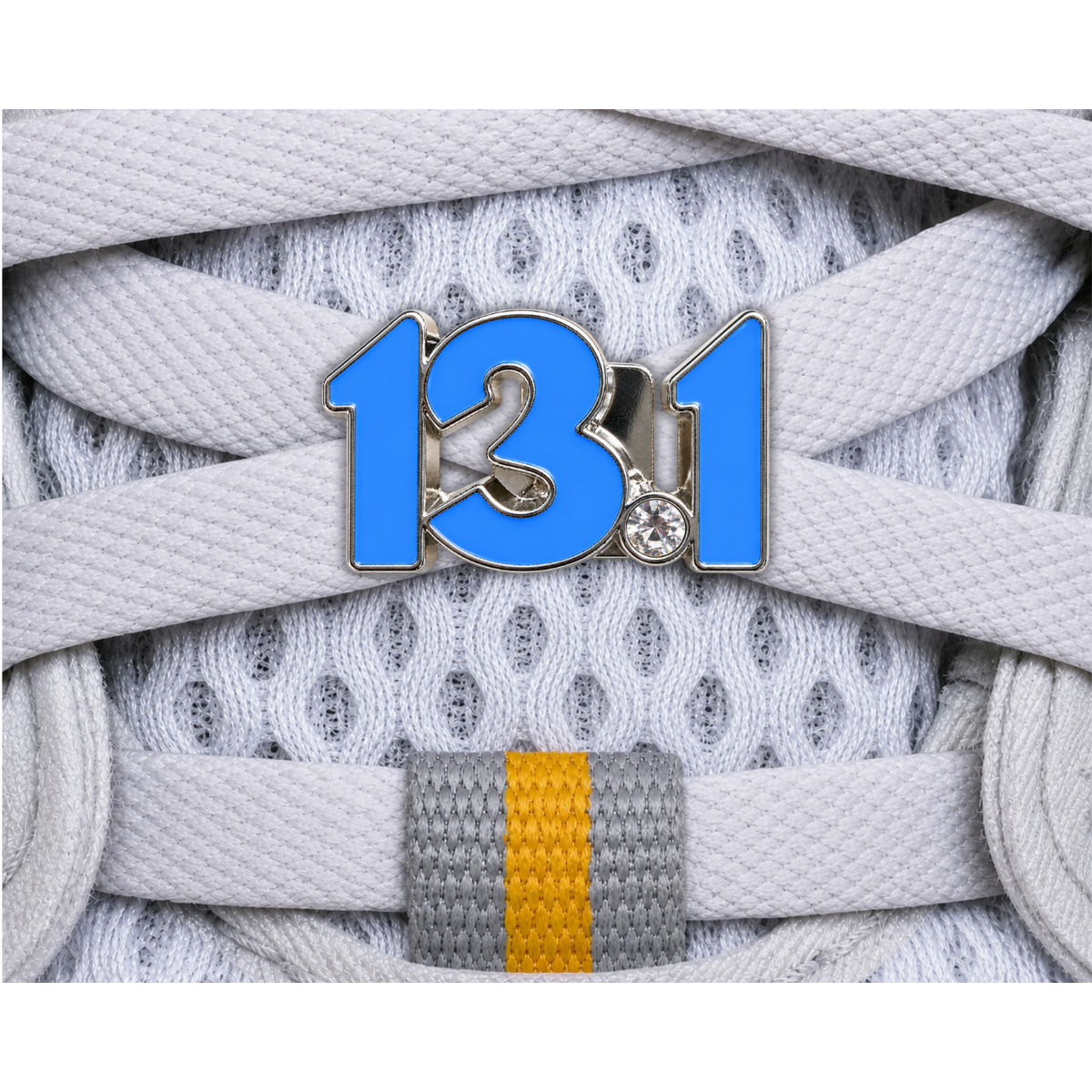 13.1 Half Marathon Distance Sneaker Charm
