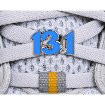 13.1 Half Marathon Distance Sneaker Charm