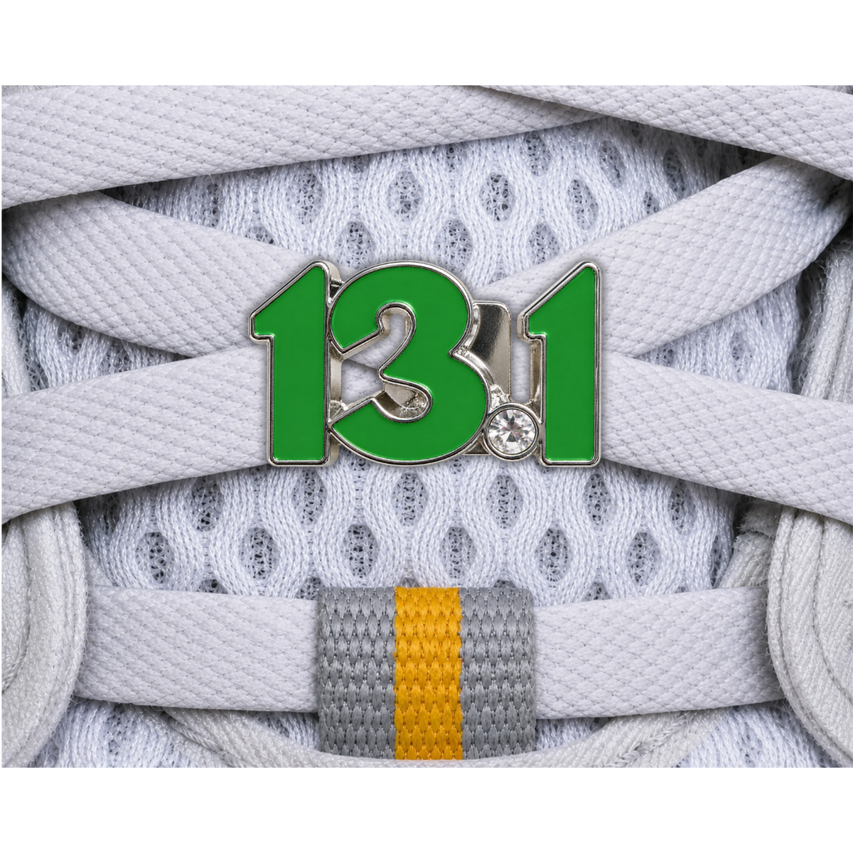13.1 Half Marathon Distance Sneaker Charm