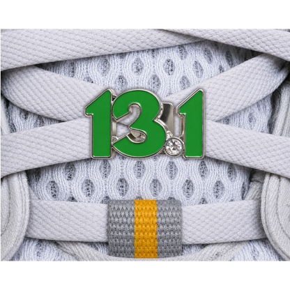13.1 Half Marathon Distance Sneaker Charm