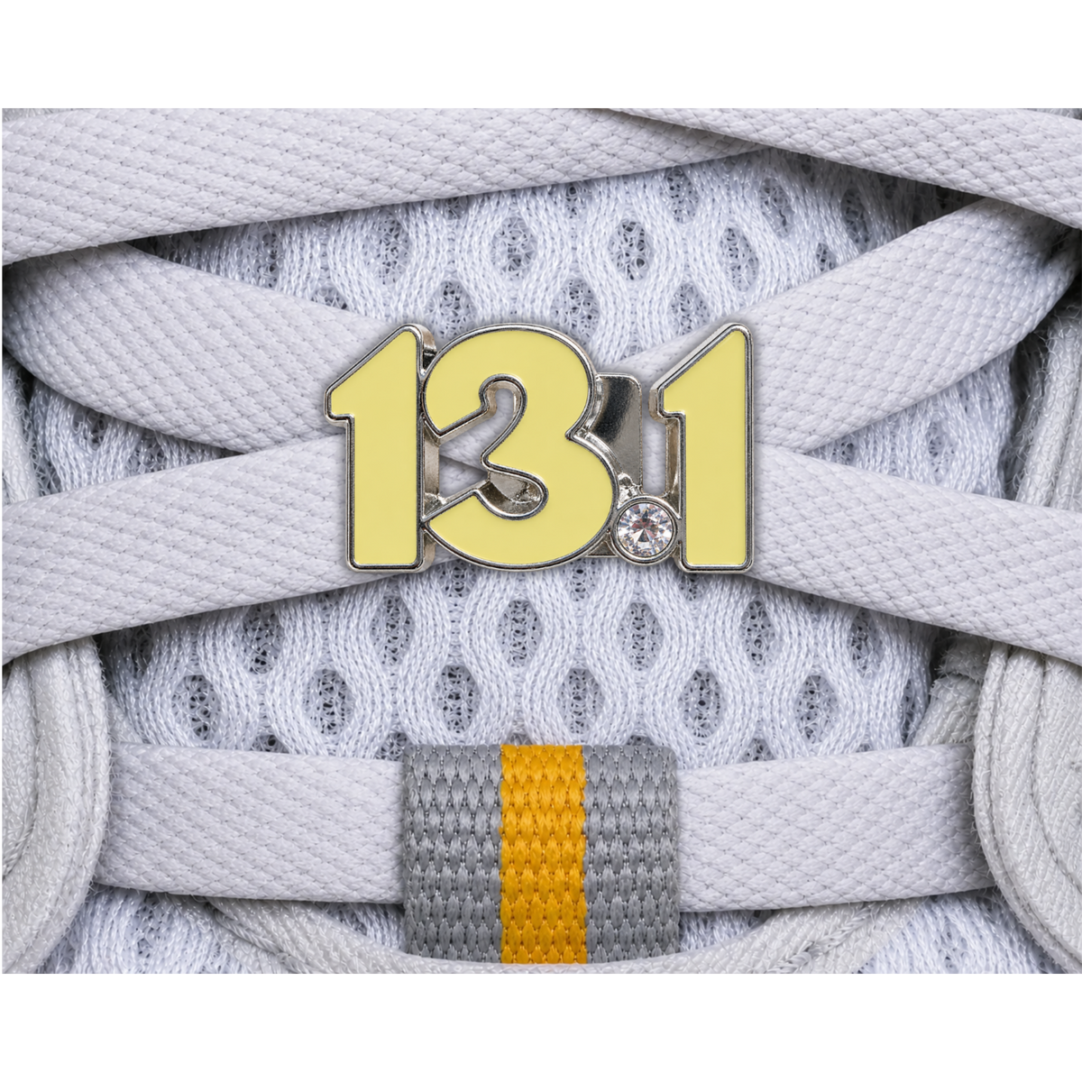 13.1 Half Marathon Distance Sneaker Charm
