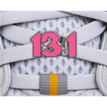 13.1 Half Marathon Distance Sneaker Charm