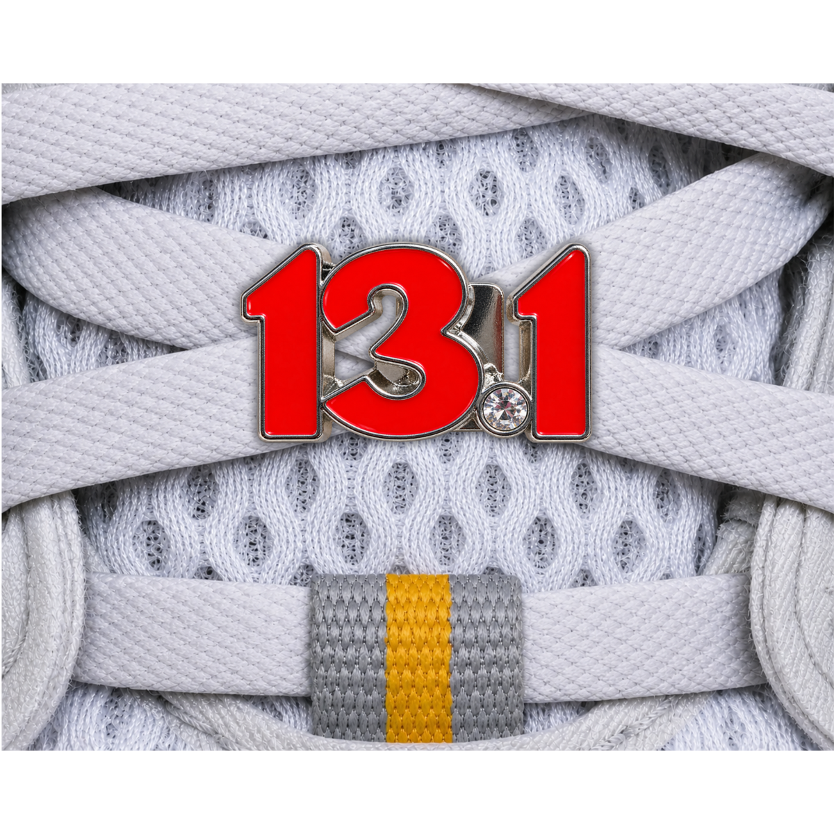 13.1 Half Marathon Distance Sneaker Charm