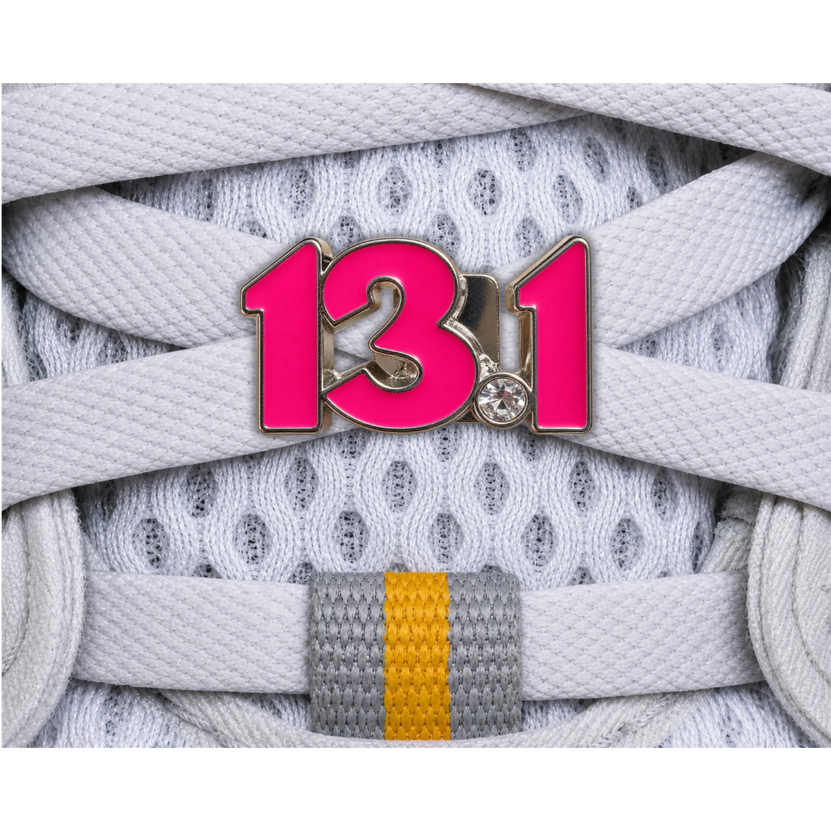 13.1 Half Marathon Distance Sneaker Charm