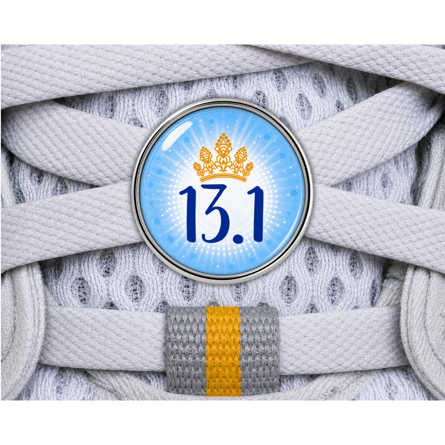 13.1 Princess Half Marathon Runner Shoelace Charm