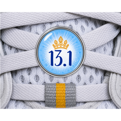 13.1 Princess Half Marathon Runner Shoelace Charm