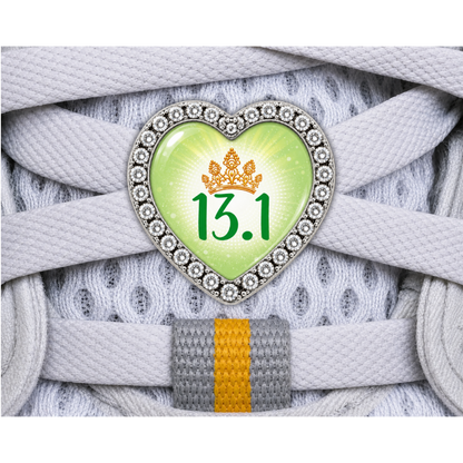 13.1 Princess Half Marathon Runner Shoelace Charm