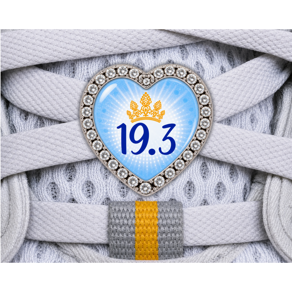 19.3 Princess Challenge Runner Shoelace Charm